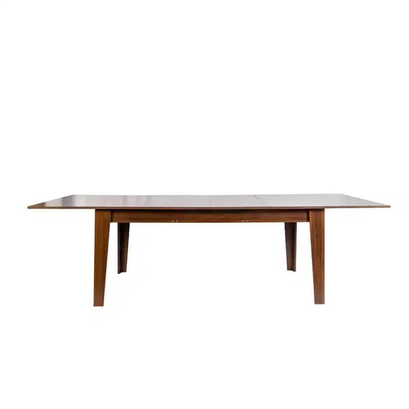 Tavolo da pranzo rettangolare allungabile da 106,3", fino a 5 posti, rovere scuro / noce