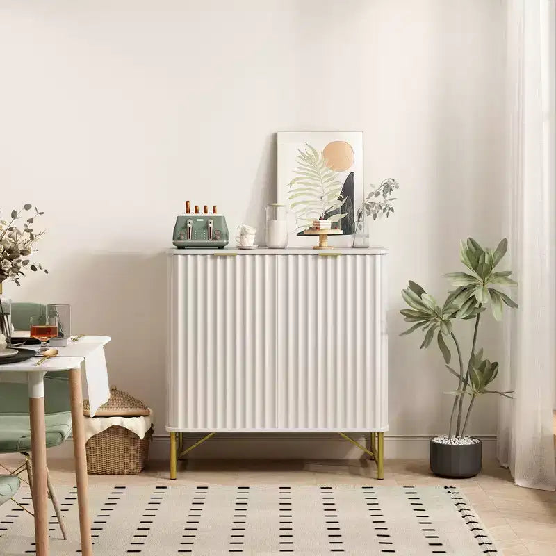 Mobile contenitore a 2 ante in MDF da 31,5" H con ripiani regolabili, colori assortiti, per adulti