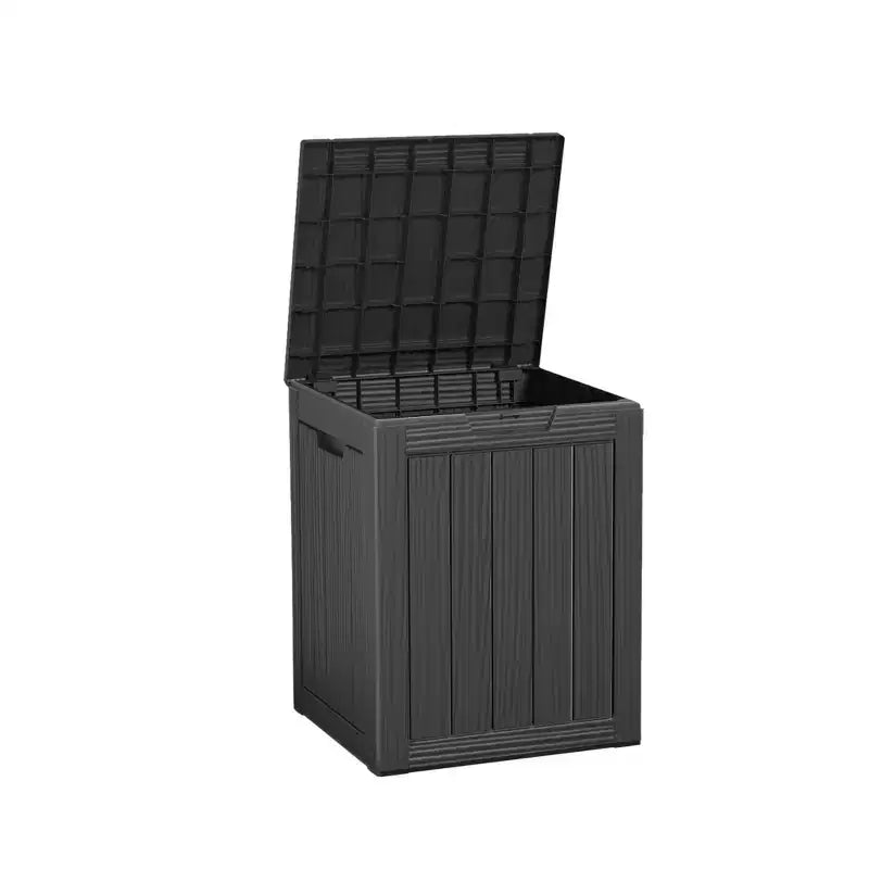 Baule da Esterno, 113 L, Impermeabile, 1 Anta in Polipropilene, Montaggio 1 Persona