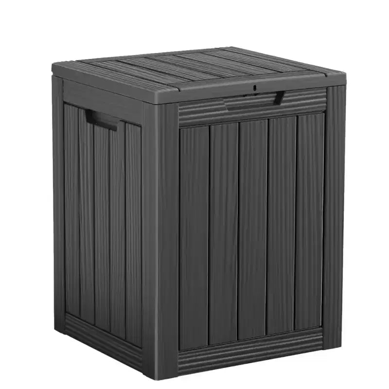 Baule da Esterno, 113 L, Impermeabile, 1 Anta in Polipropilene, Montaggio 1 Persona