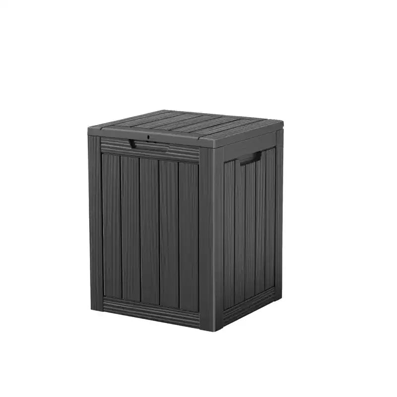Baule da Esterno, 113 L, Impermeabile, 1 Anta in Polipropilene, Montaggio 1 Persona