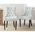 Sedia Laterale Imbottita Bowie 20 (Set di 2) - MCR4712 - Nera - Safavieh Couture