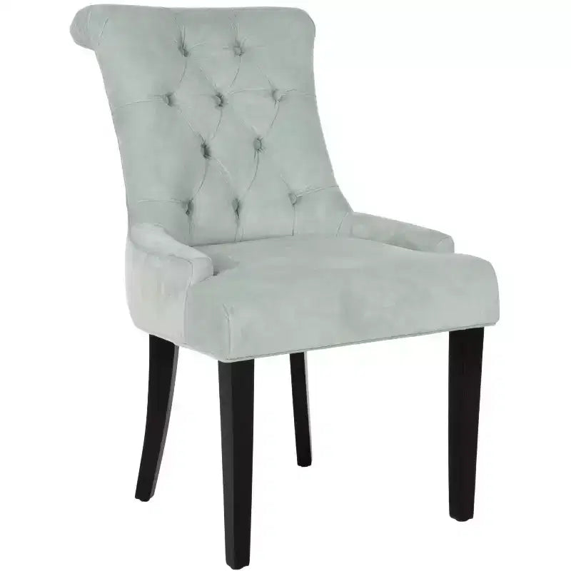 Sedia Laterale Imbottita Bowie 20 (Set di 2) - MCR4712 - Nera - Safavieh Couture