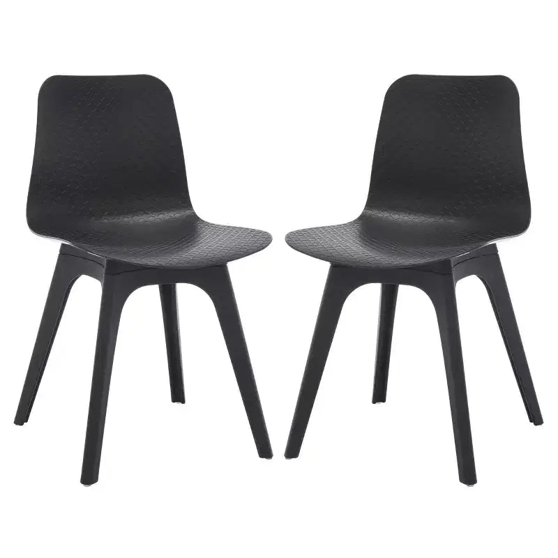 Damiano Molded Plastic Dining Chair (Set of 2) - SFV6901 - Safavieh Couture