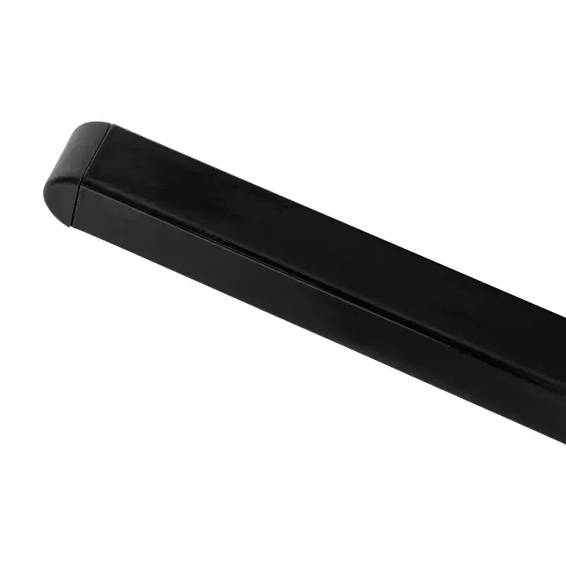 Sedia da banchetto impilabile con schienale trapezoidale imbottito nero (confezione da 4) (posti a sedere 4)