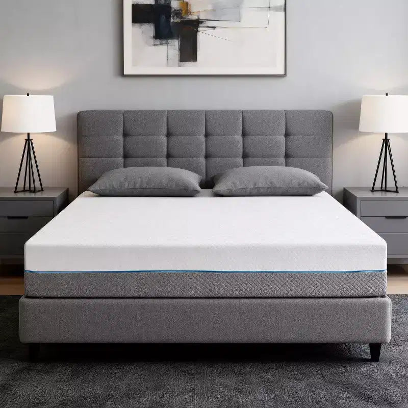 Dyonery 8-inch Extra-Firm Queen-Size Mattress  A high-density memory foam mattress designed specifically to relieve back pain80x 60.