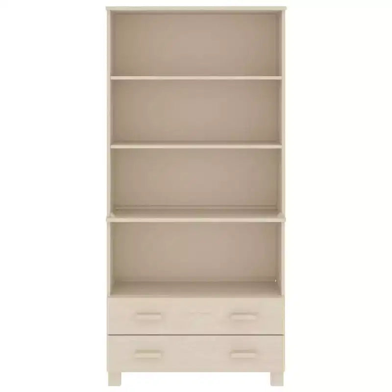 Credenza alta set da 2, multicolore, legno di pino