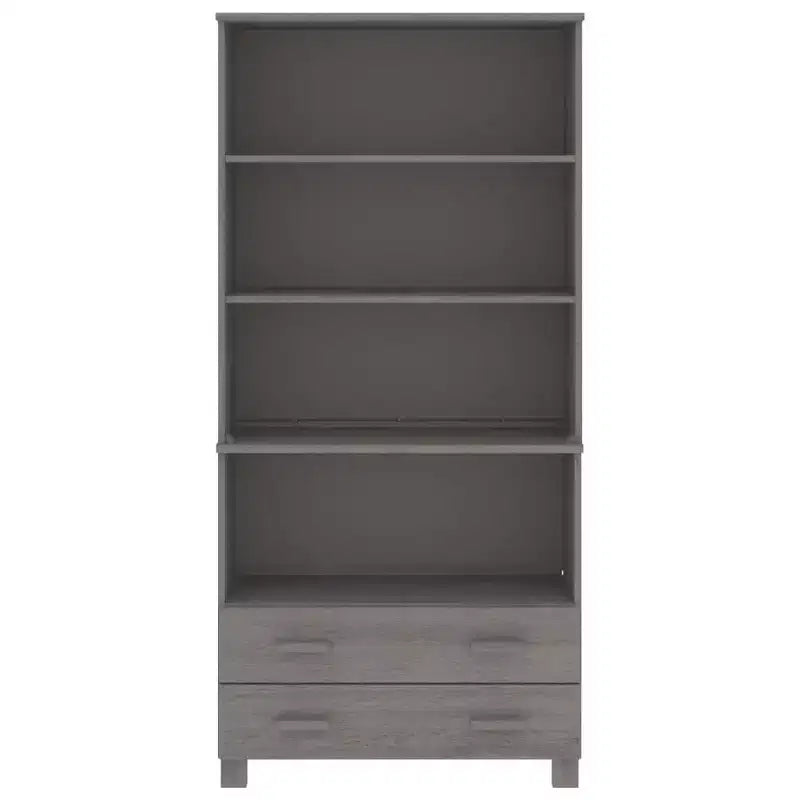 Credenza alta set da 2, multicolore, legno di pino