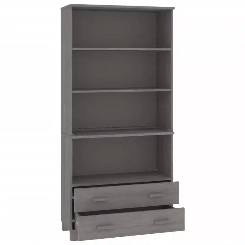 Credenza alta set da 2, multicolore, legno di pino