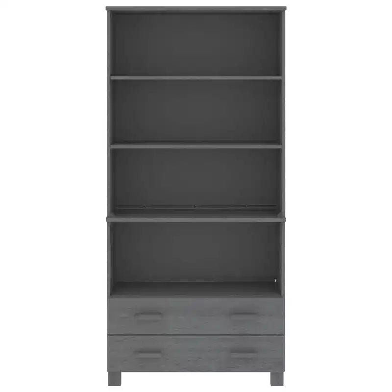 Credenza alta set da 2, multicolore, legno di pino