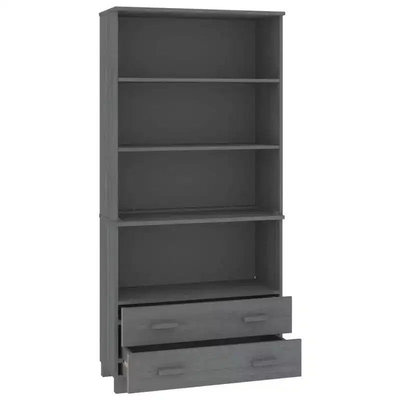 Credenza alta set da 2, multicolore, legno di pino