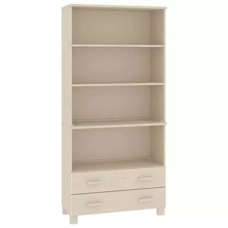 Credenza alta set da 2, multicolore, legno di pino