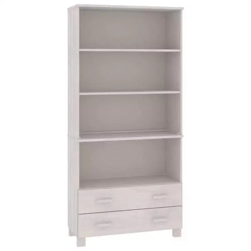 Credenza alta set da 2, multicolore, legno di pino
