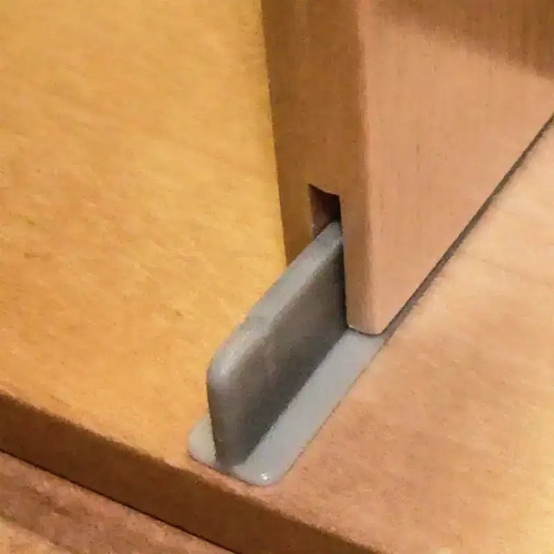 Organizzatore per cassetto da cucina ad incasso in legno d'acero con divisori regolabili