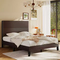 Struttura letto con testiera alta 50", Queen/King, Legno