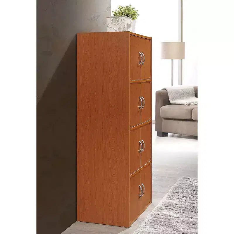 Armadio a 8 ante chiuso per casa e ufficio, vari colori